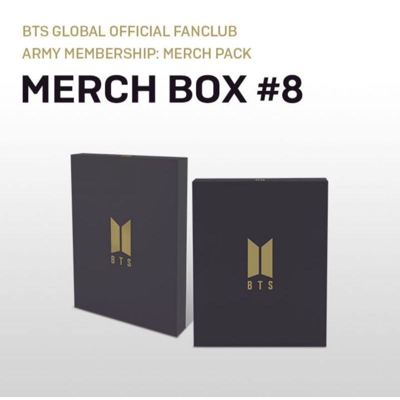 READY STOCK MERCH BOX 8 BTS