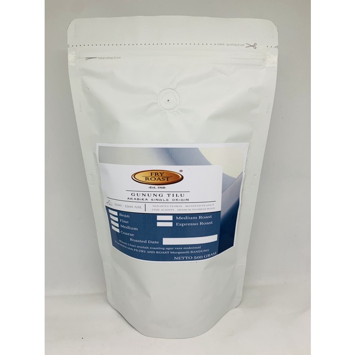 

ge01fgf Kopi Arabika Gunung Tilu 500 Gram Biji Dan Bubuk - Biji Ds20X11
