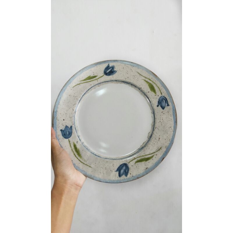 TULIP DINNER PLATE // TABLEWARE PIRING CANTIK SANGO WALL PLATE DECOR