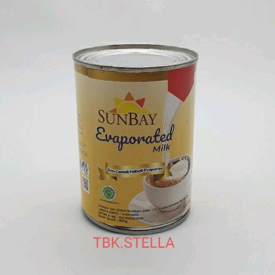 

SUSU EVAPORASI SUNBAY EVAPORATED MILK 380 GR