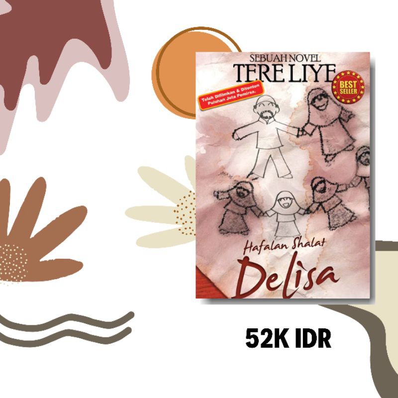 Novel Hafalan Shalat Delisa Tere Liye Shopee Indonesia