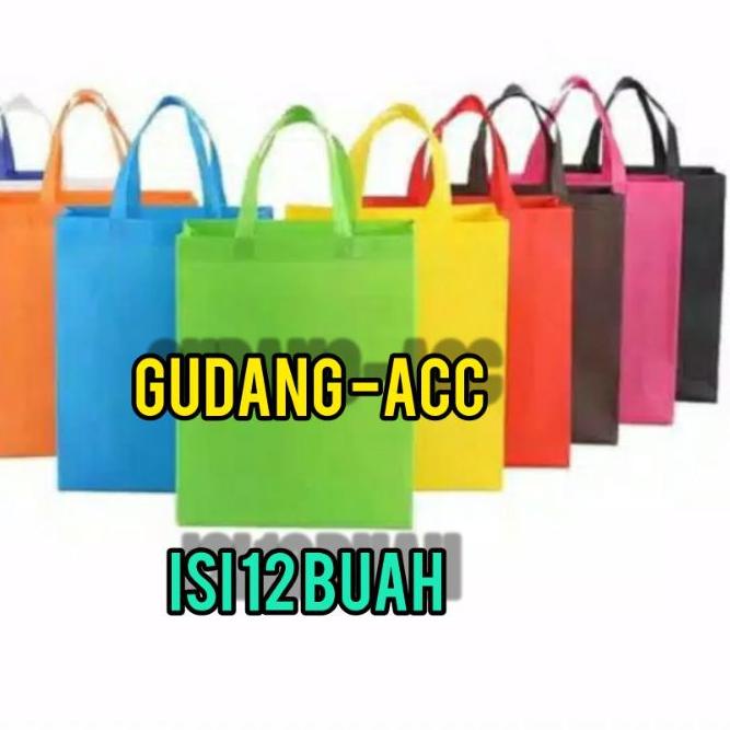 

Segera Miliki Tas tali spunbond 25x35cm tas souvenir goodie bag/ GASSET HANDLE BAG,,,