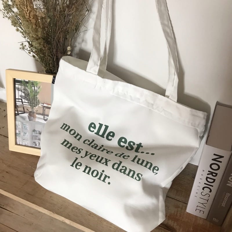 Totebag elle est | Cirebon Cloth