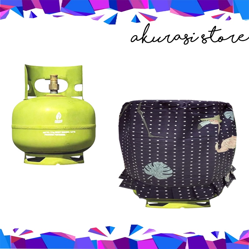 sarung tutup tabung gas cover tabung gas elpiji 3 kg