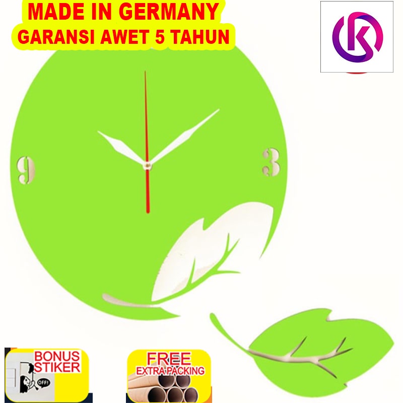 

Terlaris Jam Dinding Unik Artistik - Go Green Wall Clock