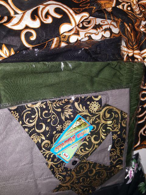 Maura Couple - Sania Ruffle Batik Couple Ori Ndoro Jowi Garansi Termurah Shopee - Batik Modern Solo