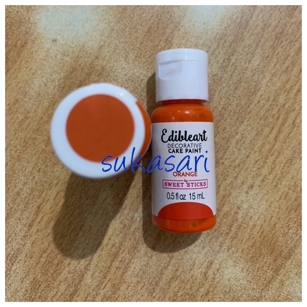 

Edible Art paint 15 Ml Orange