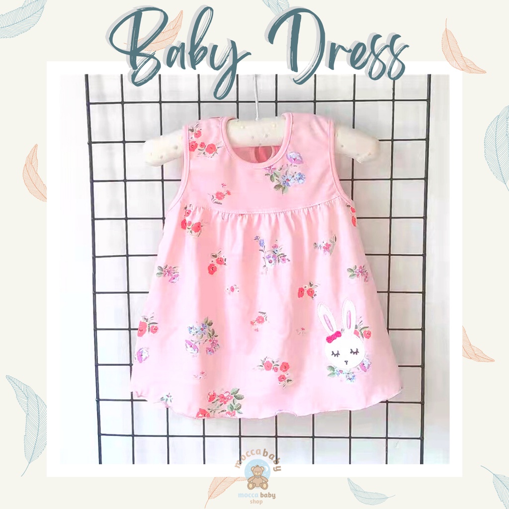 MBSS - Dress DEAR SUNNY Bayi Perempuan / Baju Bayi Cewek / Pakaian Bayi Perempuan Lucu / DS11