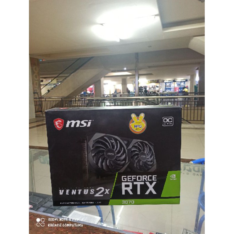 VGA GAMING MSI NVIDIA GeForce RTX 3070 VENTUS 2X OC