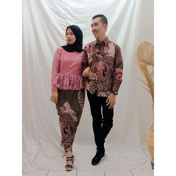 Kemeja batik lengan panjang Furing dan Rok Span  dan rok lilit t#Morabatik Baju Batik dan Rok span