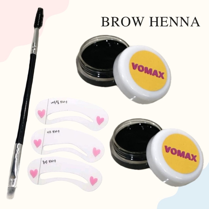 SET BROW HENNA TAHAN 3-5 HARI