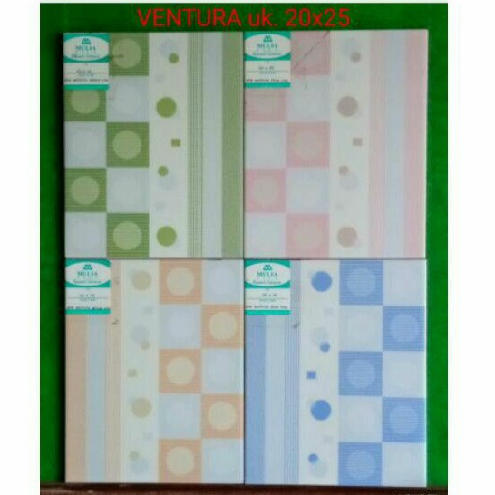Keramik Dinding Mulia Tile Ukuran 20 x 25