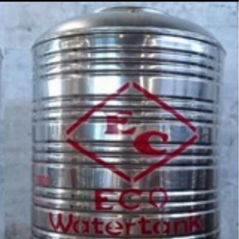 Tangki Air Stainless 304 ECO T-1500/1300 Ltr Khusus Medan Free Ongkir