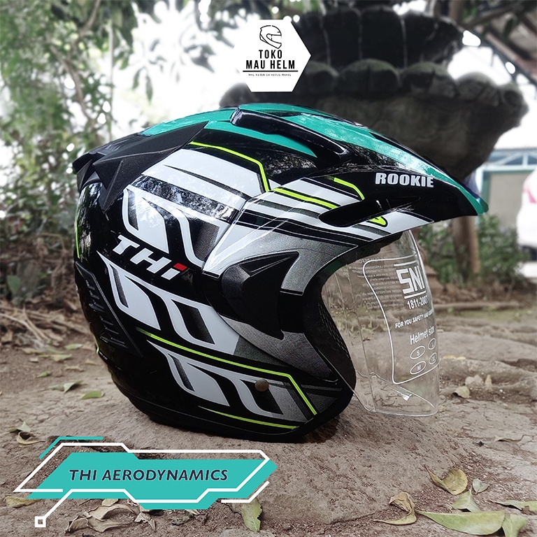 Jual Helm Half Face Terlaris SNI Original Helmet Helm Pria Wanita Helm