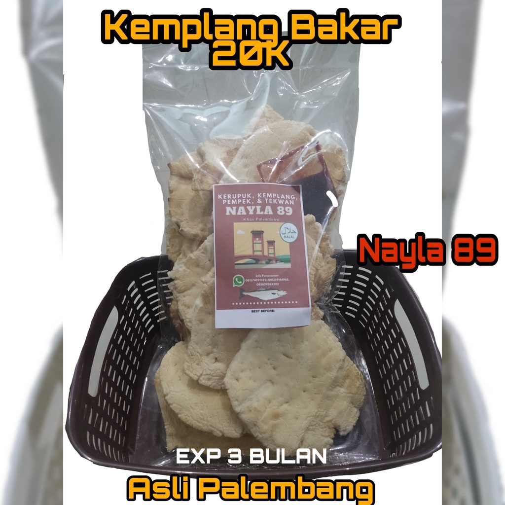 

Kerupuk Kemplang >80% Ikan Tenggiri, ASLI PALEMBANG!!