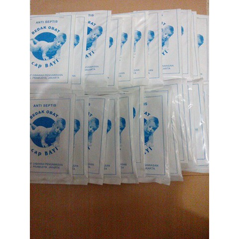 PAKET 30 PCS Bedak Obat Cap Bayi