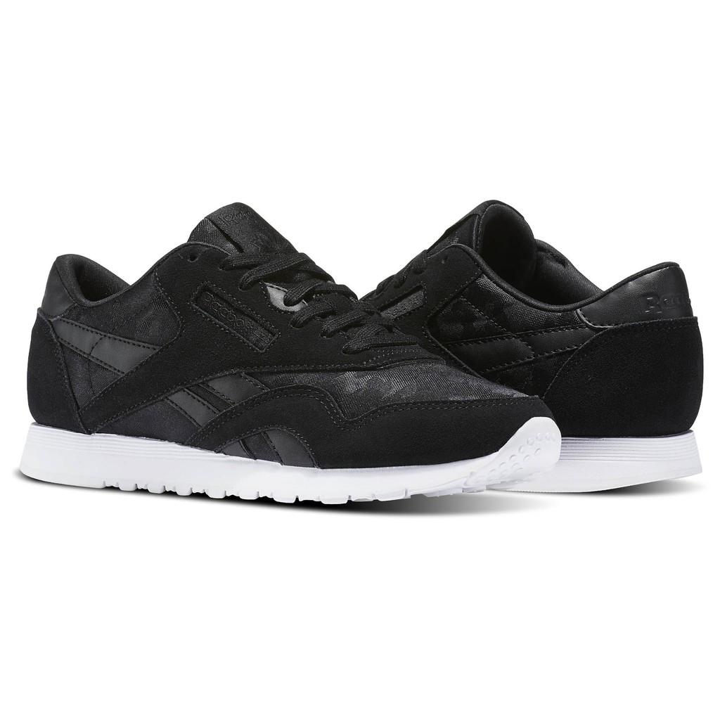 reebok classic suede black