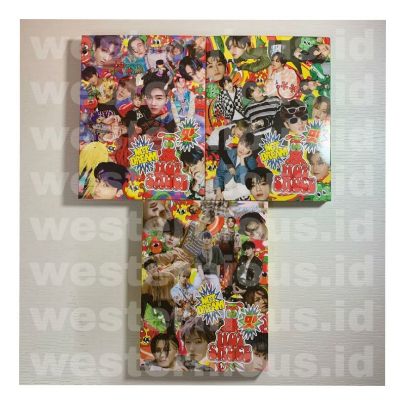 Nct Dream - The 1st (Album Only) Hot Sauce Crazy Boring Chilling Ver. | Mark Renjun Jeno Haechan Jae