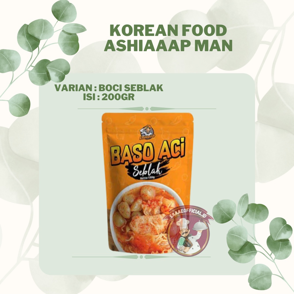 

Ashiaaap Bakso Aci Seblak Instant (130 gram) / Boci Baso Pedas Makanan Instan Gurih Mantap Jiwa Enak