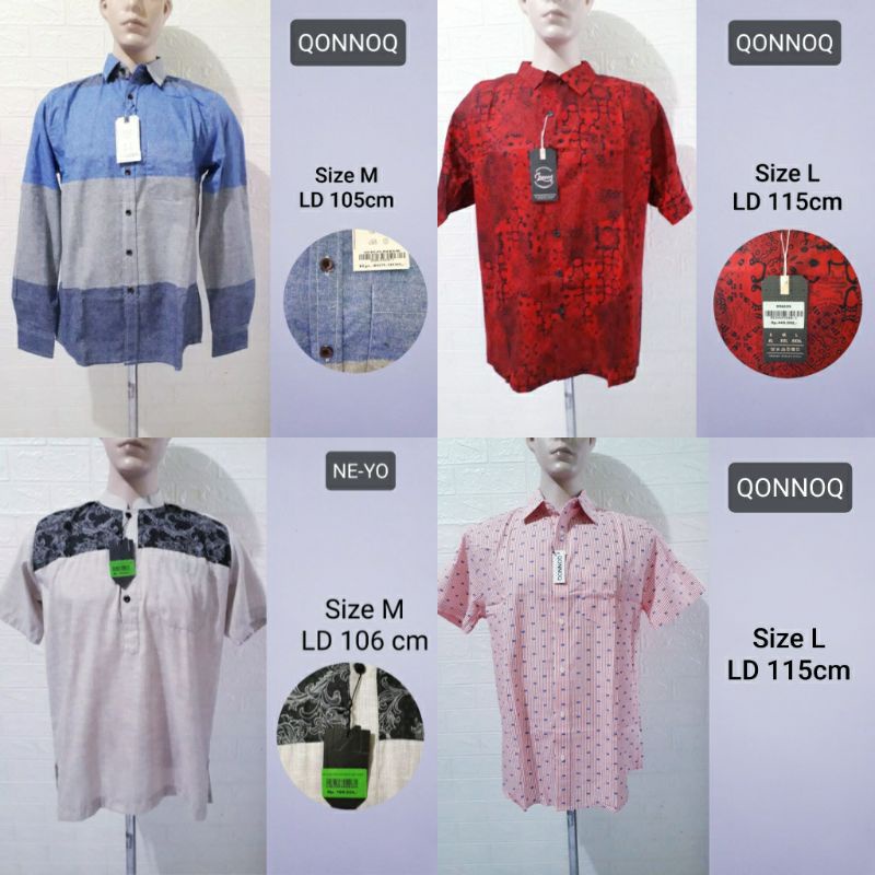 PROMO KOKO KEMEJA QONNOQ NE-YO Original