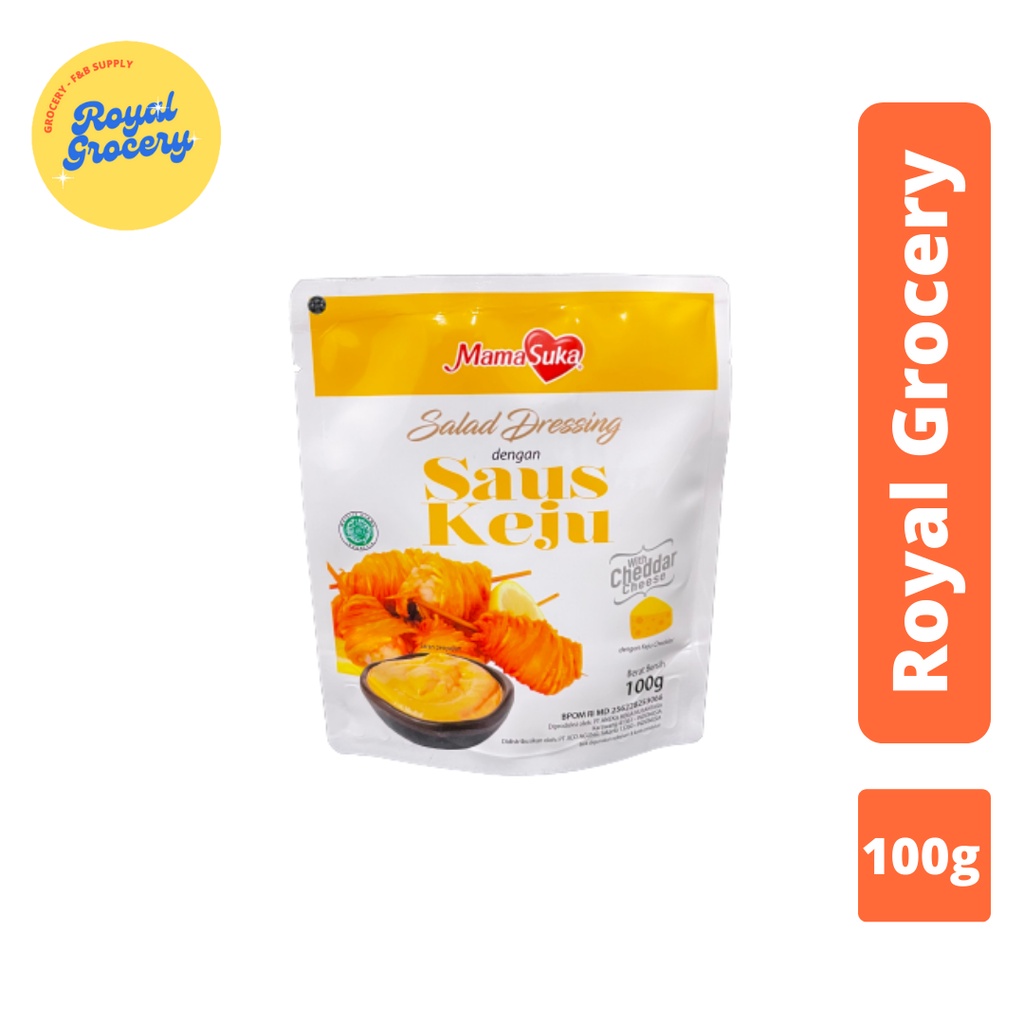 MamaSuka Cheesy Mayonaise Cheese Mayonais Saus Keju Sachet 100g