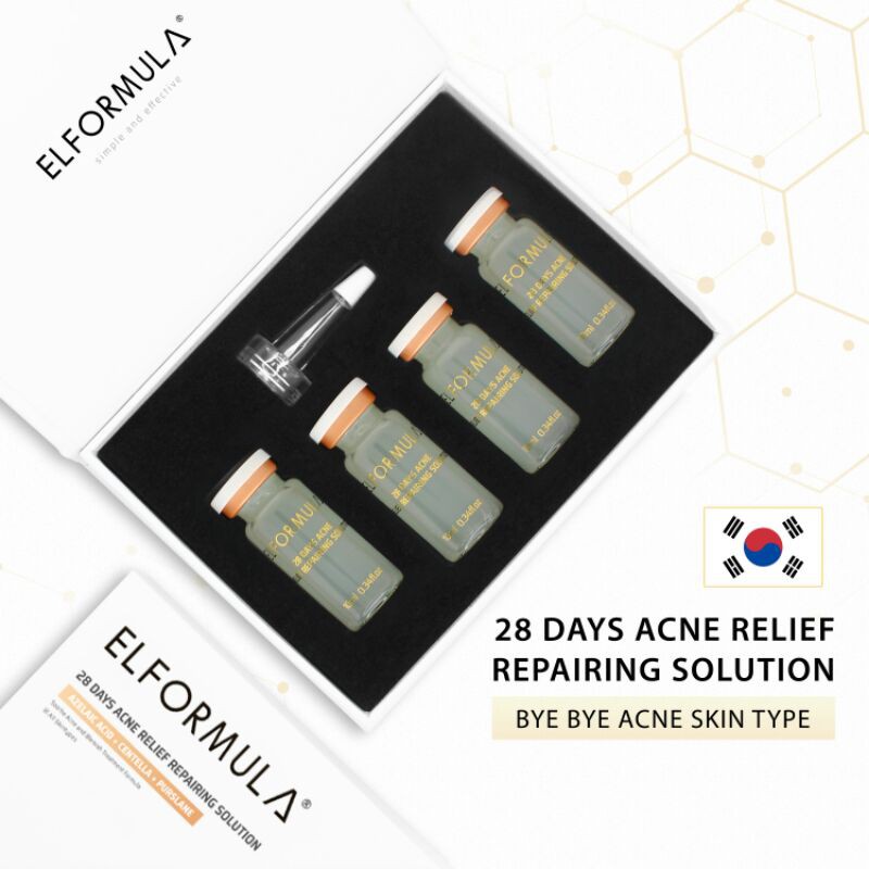 ELFORMULA 28 days acne relief repairing solution