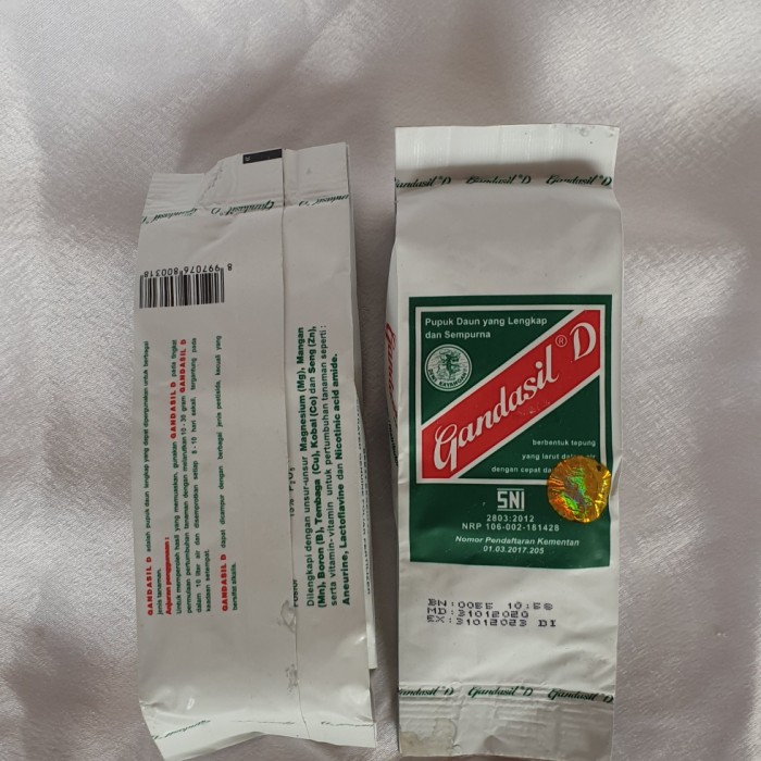 Pupuk daun lengkap gandasil D 100gr