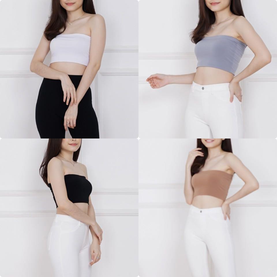 TankTop Wanita Polos / TankTop Wanita Tali Kecil / Tank Top Crop-3