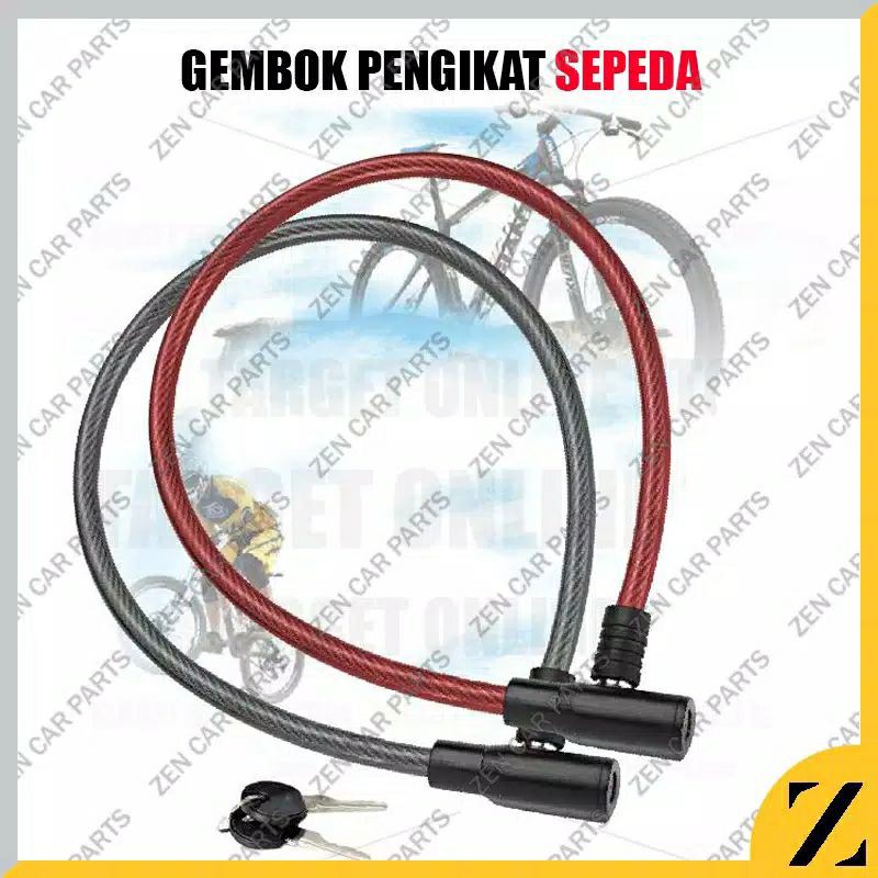 gembok pengikat sepeda