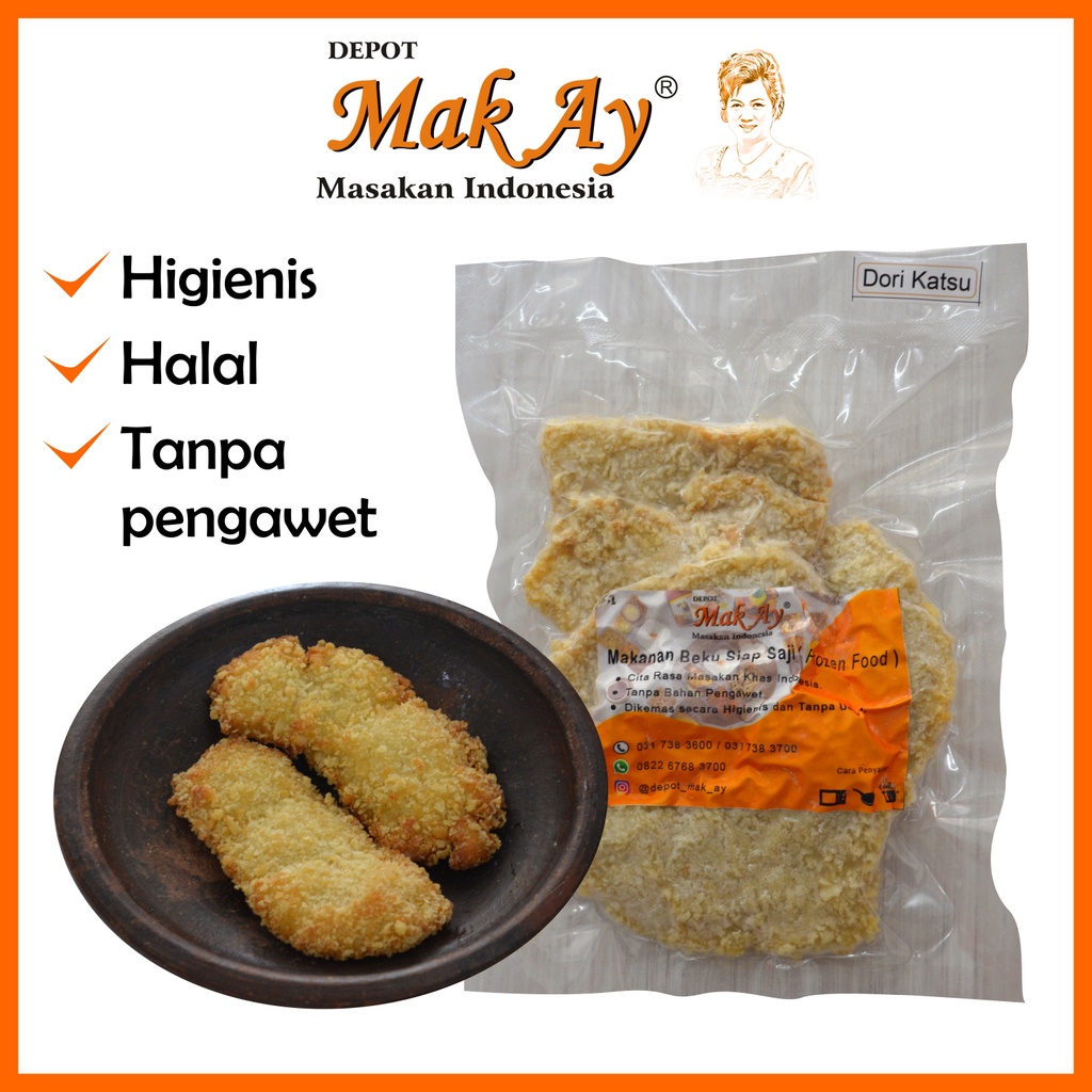 

Dori Katsu FROZEN FOOD | Makanan | Olahan | Halal | Beku | Siap Saji | Murah | Surabaya