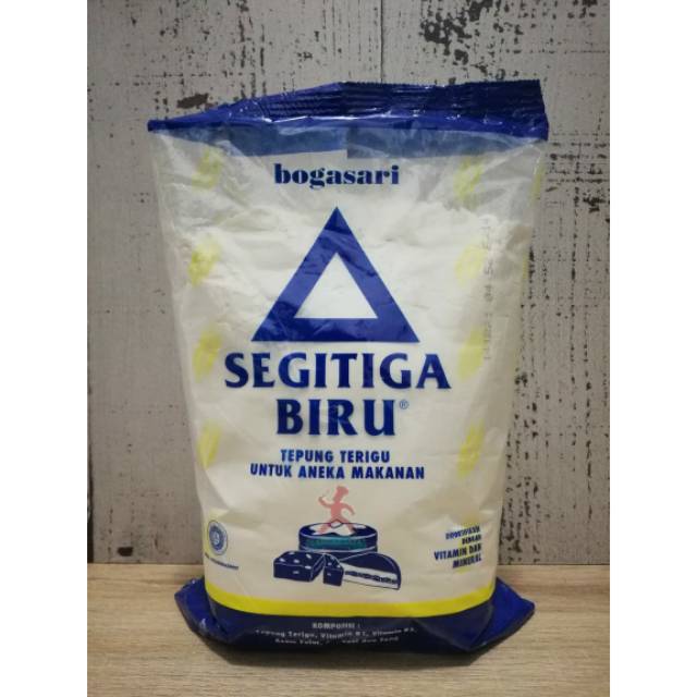 

Tepung Terigu Segitiga Biru 1kg / Tepung Terigu Kemasan 1kg