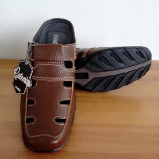Sepatu Sandal Pria Sendal Sepatu Bustong Pria Kulit Asli Sepatu Sandal Pria Sendal Sepatu Bustong Pria Kulit Asli