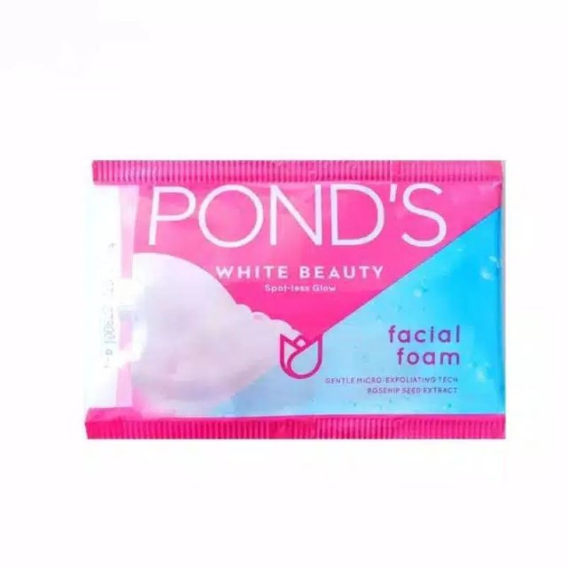 Ponds facial foam sachet 9 gr