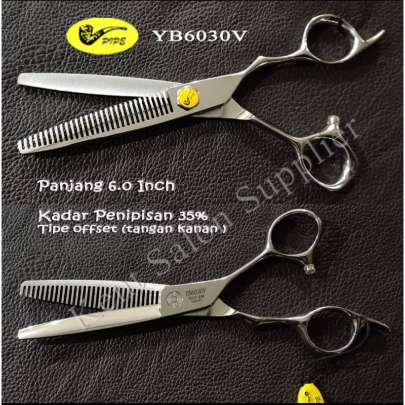 

Gunting Penipis 35% Pipe YB6030V