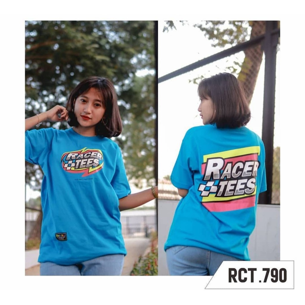 Kaos racertees 100% original  ( GRATIS ONGKIR )