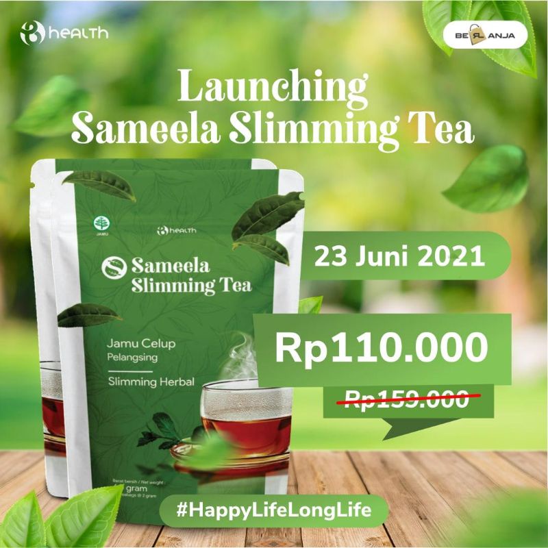 

Sameela Slimming tea // teh pelangsing // teman diet // teh kesehatan