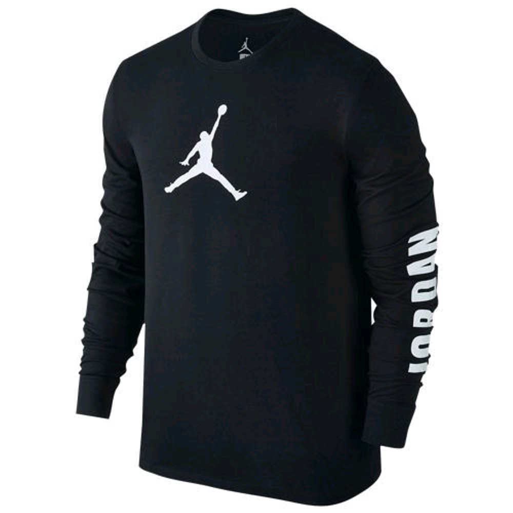 Promo KAOS BIG SIZE LENGAN PANJANG JORDAN Murah