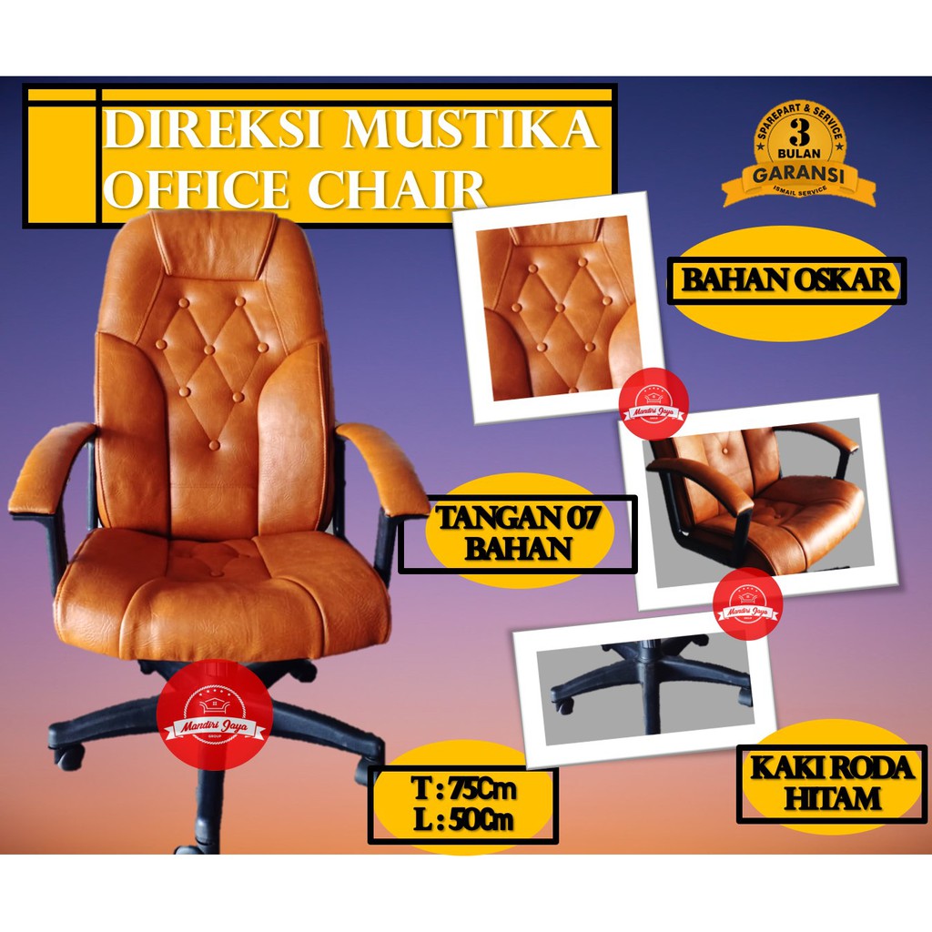 Jual kursi kantor hidrolik kaki besi /kursi kantor hidrolik /kursi kantor direksi termurah