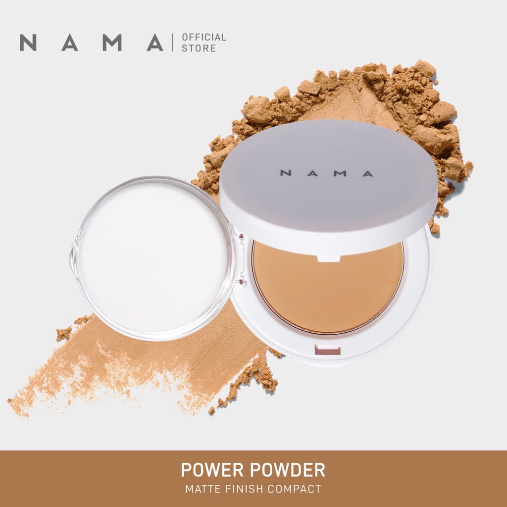 NAMA BEAUTY POWER POWDER MATTE FINISH COMPACT