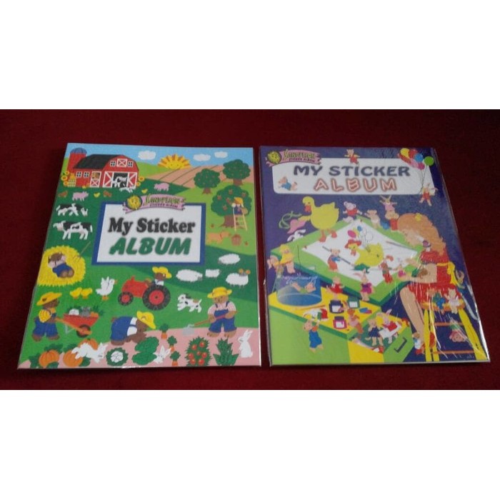 

Buku Stiker / My Sticker Album Book Sandylion / Stationery