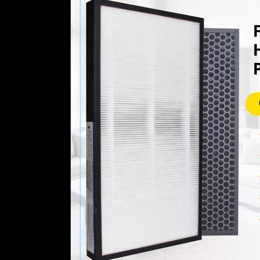 Hepa Filter Panasonic F-PXF35A F-PXF35X F-PMF35X F-PMF35A F-VXF35A Replacement Filter F-ZXFP35X