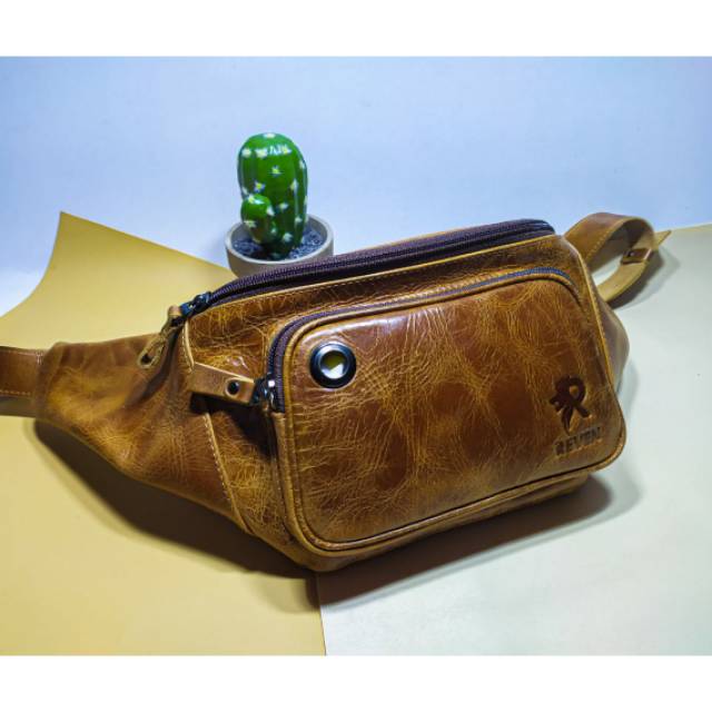 WAISTBAG ASLI KULIT SAPI GARUTAN