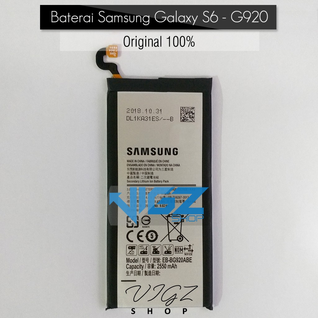 Baterai Samsung Galaxy S6 G920 Original 100%