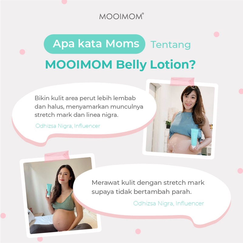 Mooimom - Belly Lotion / Cream Penghilang Stretchmark