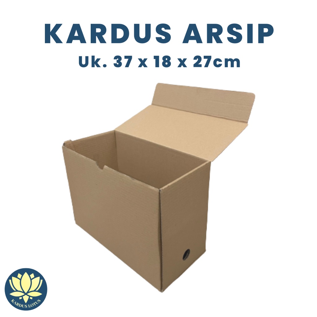 

Dus Arsip / Box File / Karton Arsip (Ukuran 37x18x27 cm)