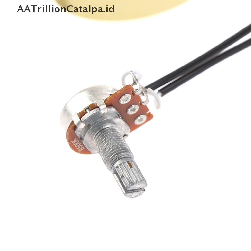 Aatrillioncatalpa Transducer Prewired Gitar Pickup Piezo Dengan Output Jack 6.35MM