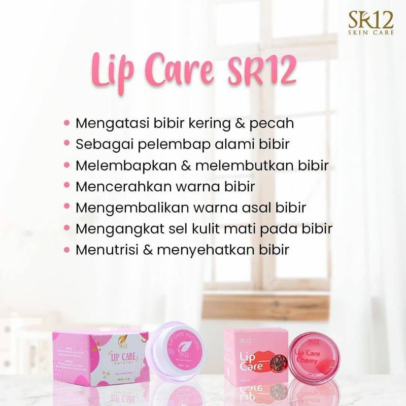 Pelembab bibir / Lipcare Anti Bibir Pecah-Pecah & Pencerah bibir hitam