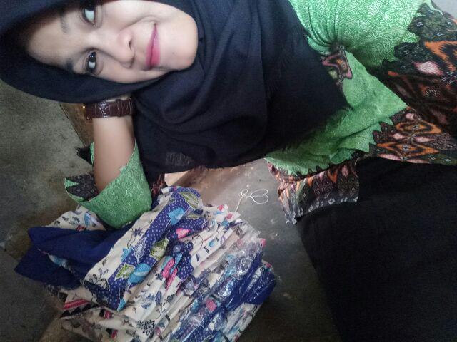 Sarimbit Batik Aziza Gentong Batik Couple Family Gamis Batik Anak Seragam Keluarga Batik