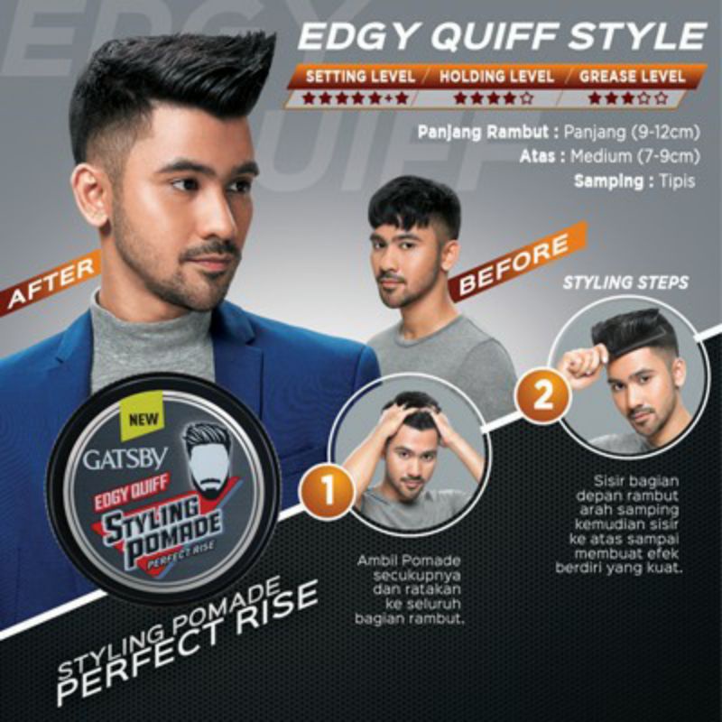 [BISA COD] GATSBY STYLING POMADE 30GR