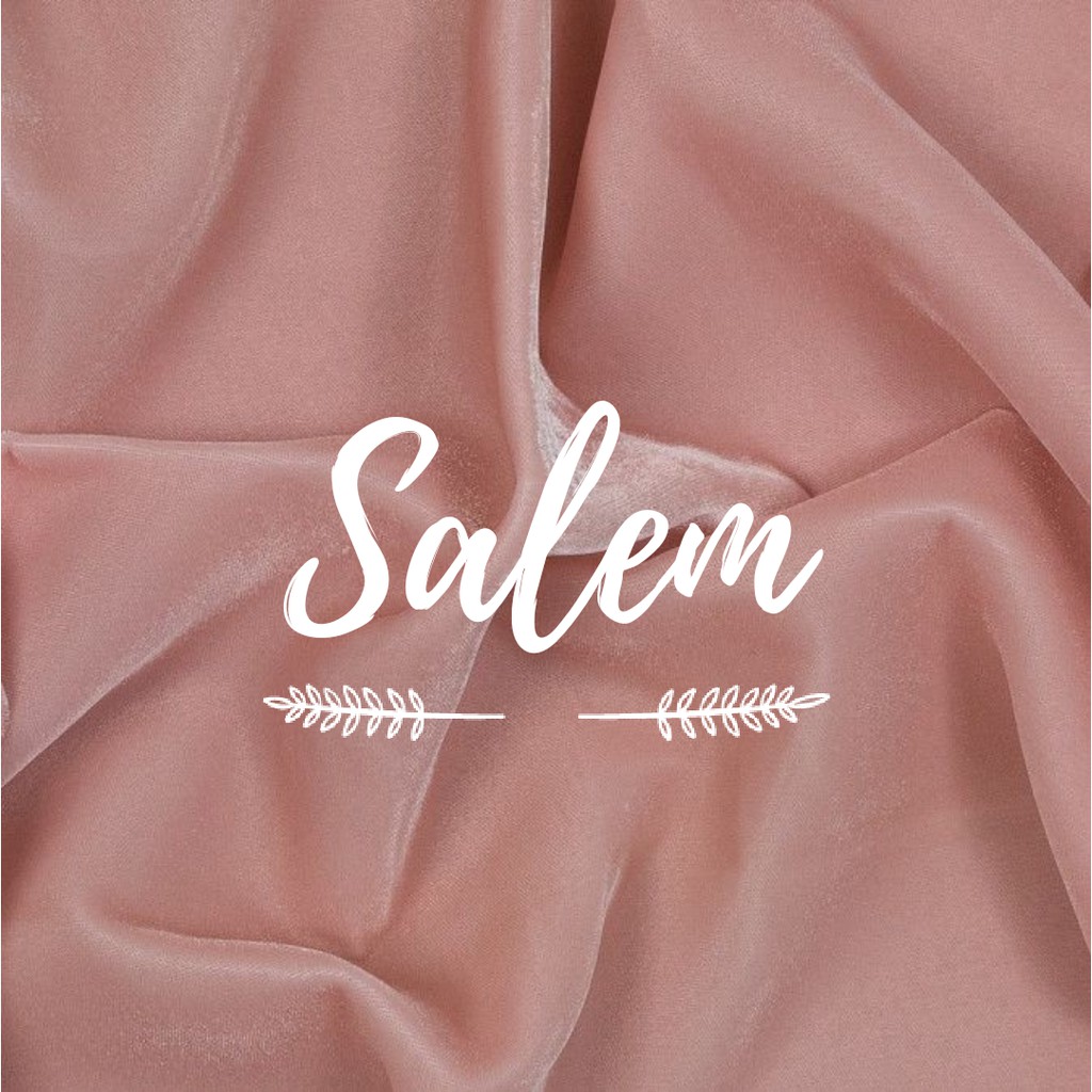 JILBAB INSTAN SALSA AREY OVAL BORDIR KOMBINASI-Salem